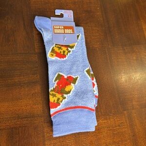 Super Mario Bros Nintendo Adult Crew Socks